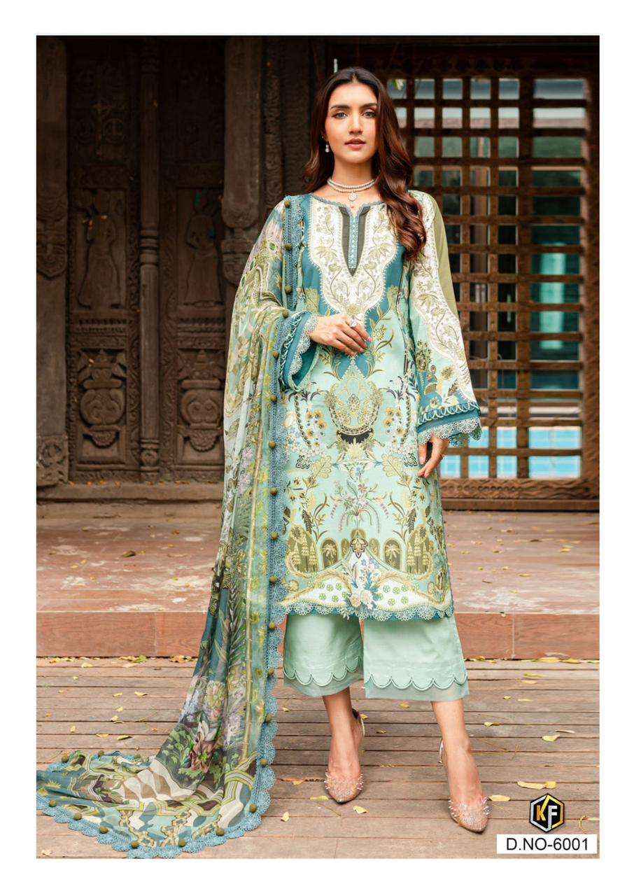 KEVAL FAB RANGREZ VOL 6 COTTON DIGITAL PRINT PAKISTANI SUIT ( 6 pcs catalog )