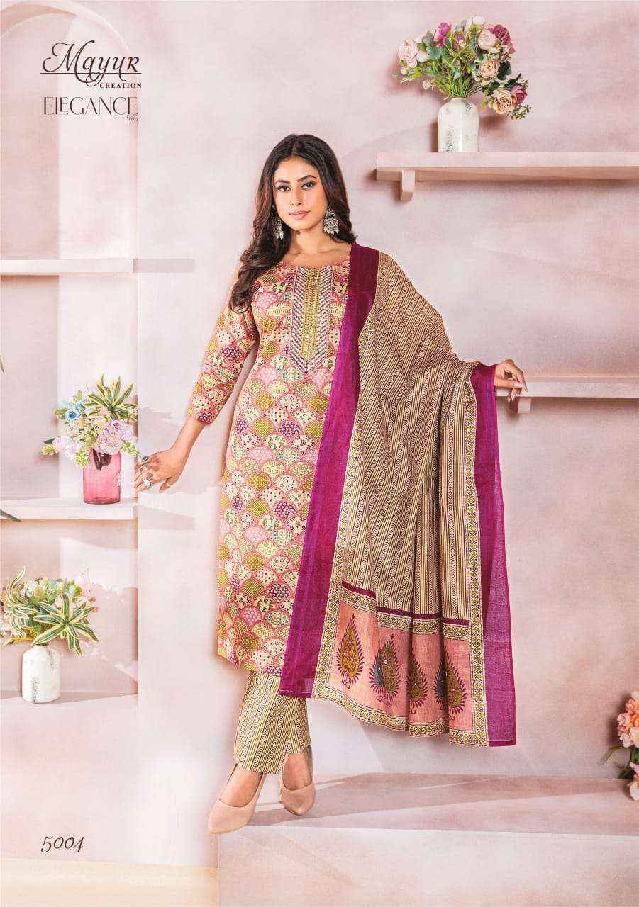 MAYUR CREATION ELEGANCE VOL 5 COTTON PRINT SALWAR SUIT ( 10 PCS CATALOG )