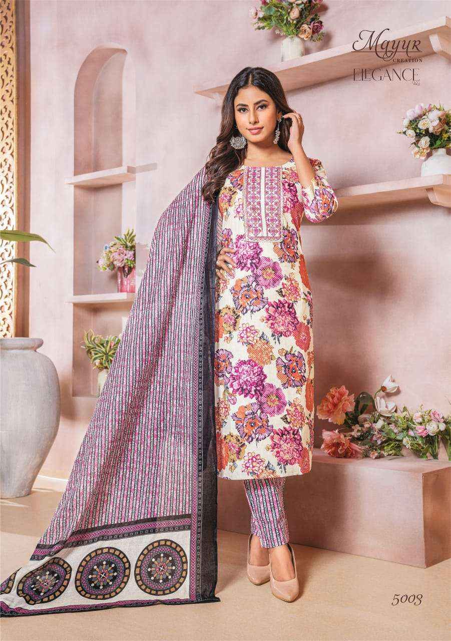 MAYUR CREATION ELEGANCE VOL 5 COTTON PRINT SALWAR SUIT ( 10 PCS CATALOG )