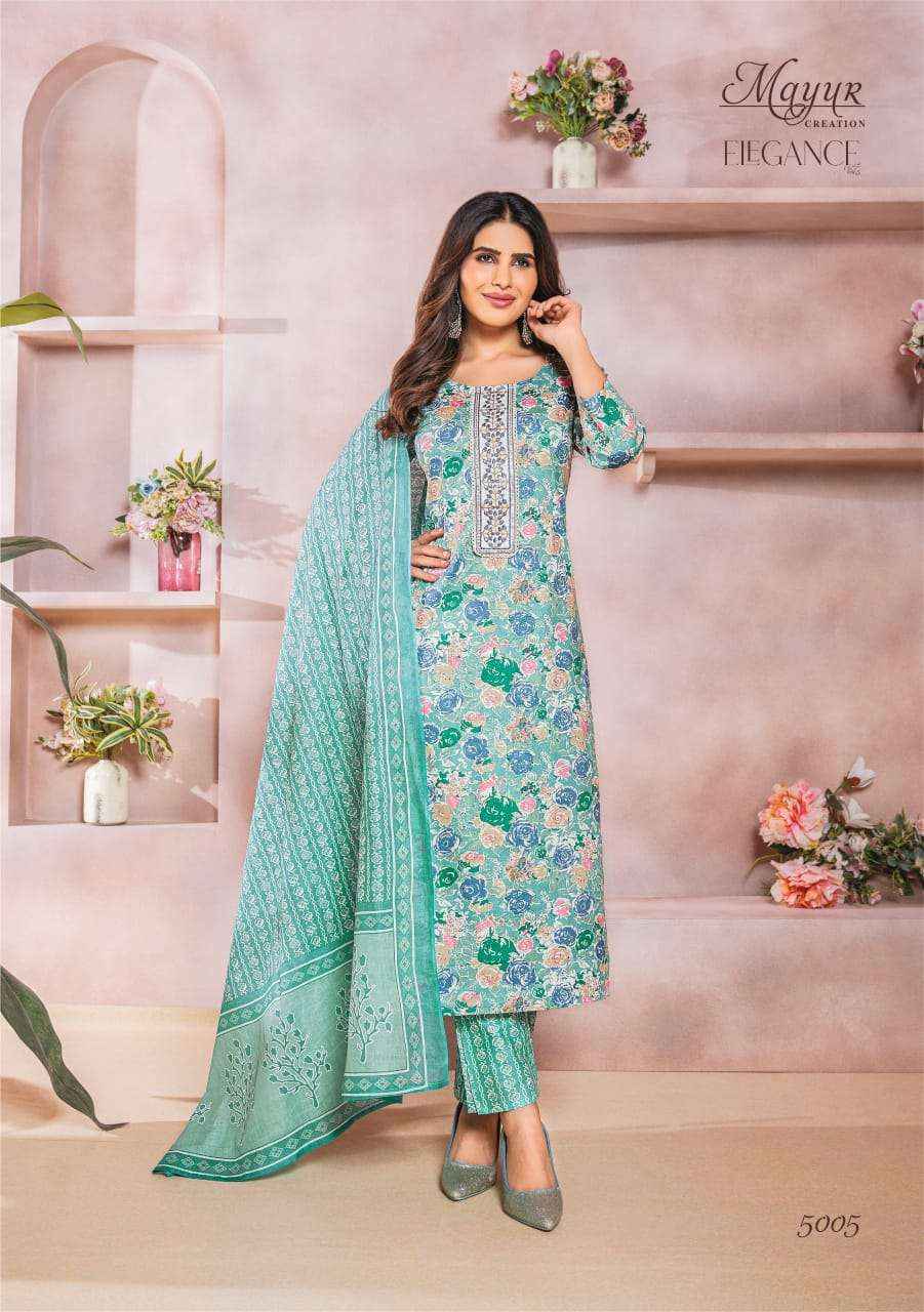 MAYUR CREATION ELEGANCE VOL 5 COTTON PRINT SALWAR SUIT ( 10 PCS CATALOG )