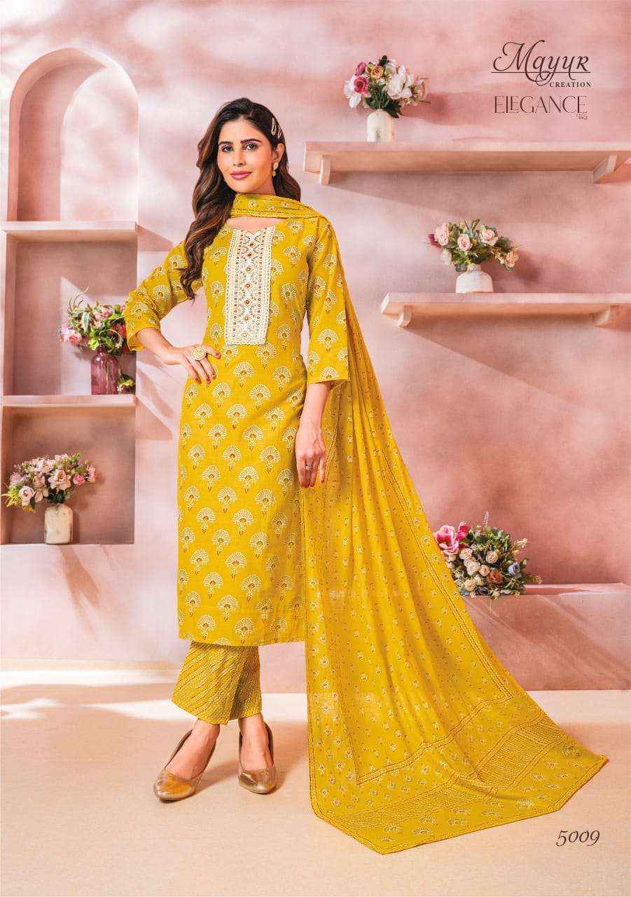 MAYUR CREATION ELEGANCE VOL 5 COTTON PRINT SALWAR SUIT ( 10 PCS CATALOG )