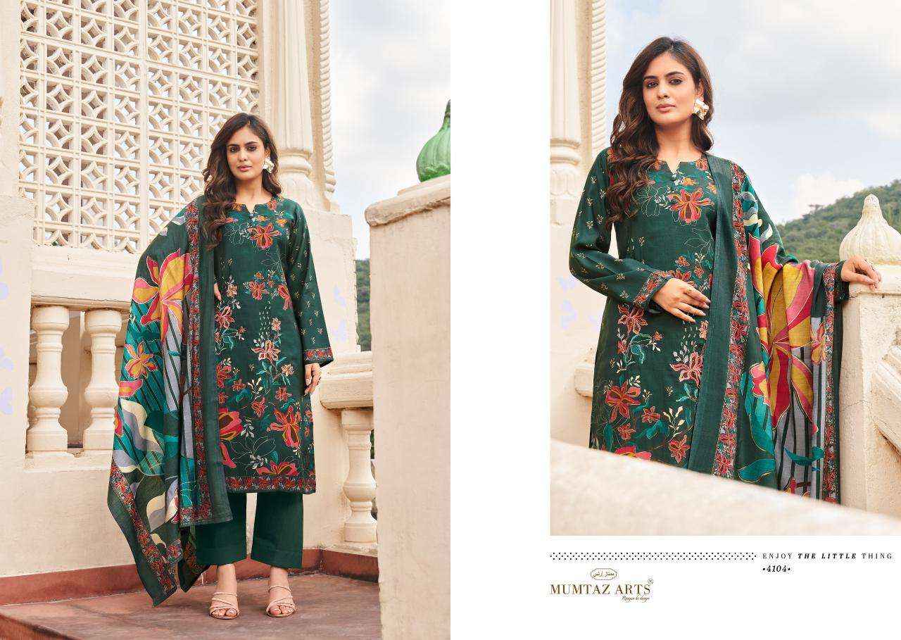 MUMTAZ ARTS MANNAT VISCOSE DESIGNER SUIT ( 6 PCS CATALOG )