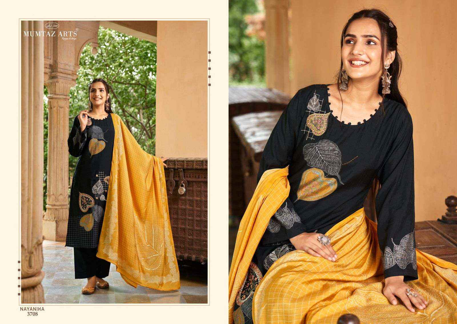 MUMTAZ ARTS NAYANIKA VISCOSE DIGITAL PRINT SUIT ( 8 PCS CATALOG )