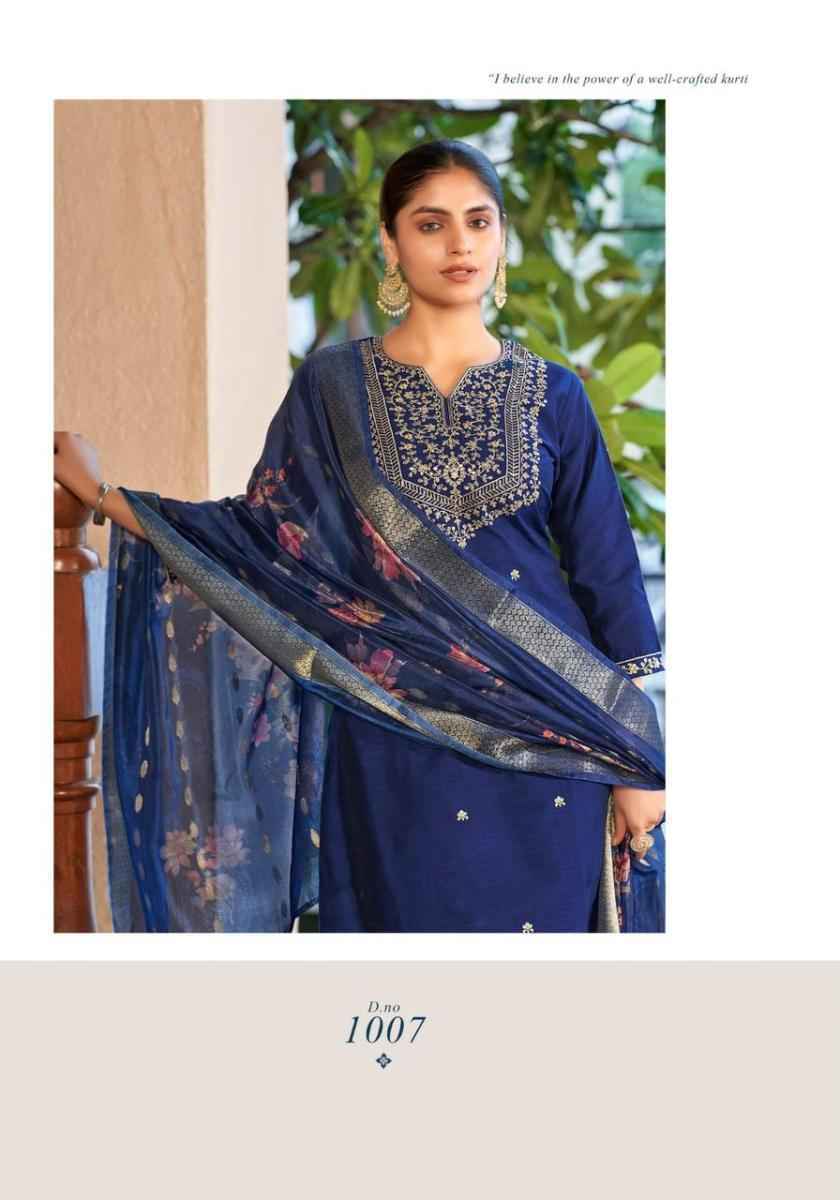 Mystic 9 Fiza Vol 1 Banglore Silk Readymade Suits ( 8 pcs Catalogue