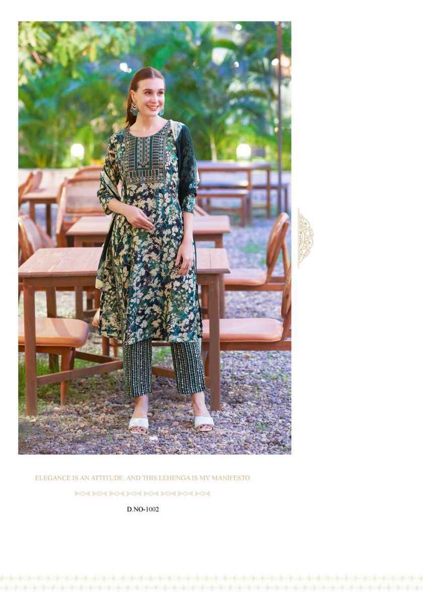 Mystic 9 Suman Vol 1 Reyon Kurti Combo 8 pcs Catalogue