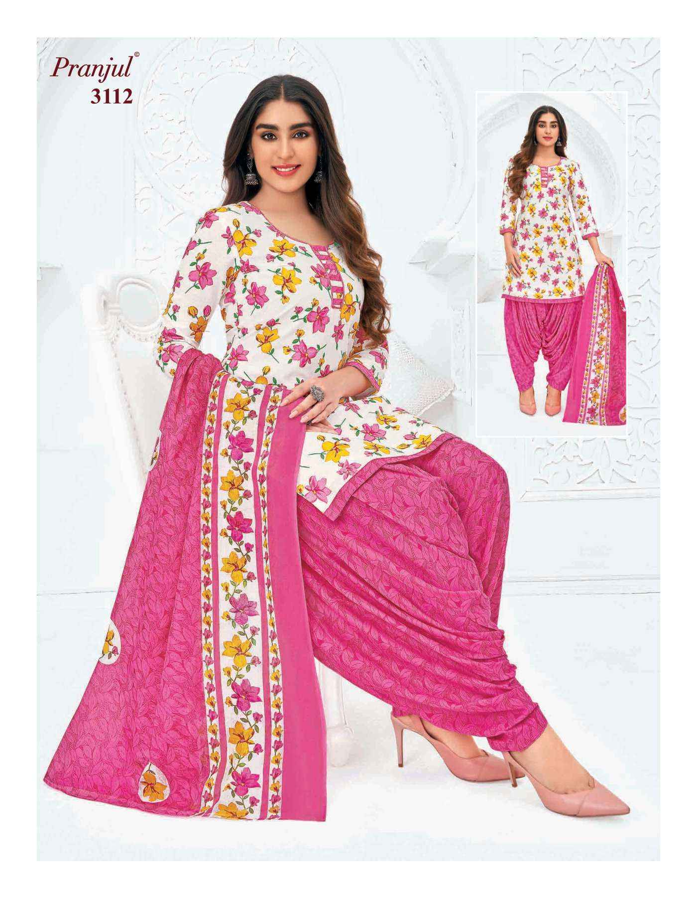 PRANJUL FASHION PRIYANSHI VOL 31 COTTON PRINT SALWAR SUIT ( 6 PCS CATALOG )