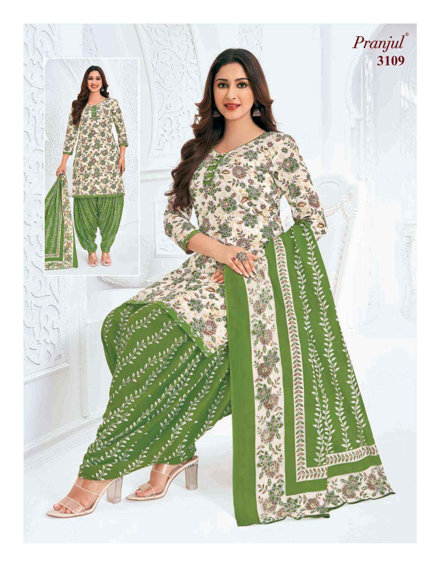 PRANJUL FASHION PRIYANSHI VOL 31 COTTON PRINT SALWAR SUIT ( 6 PCS CATALOG )