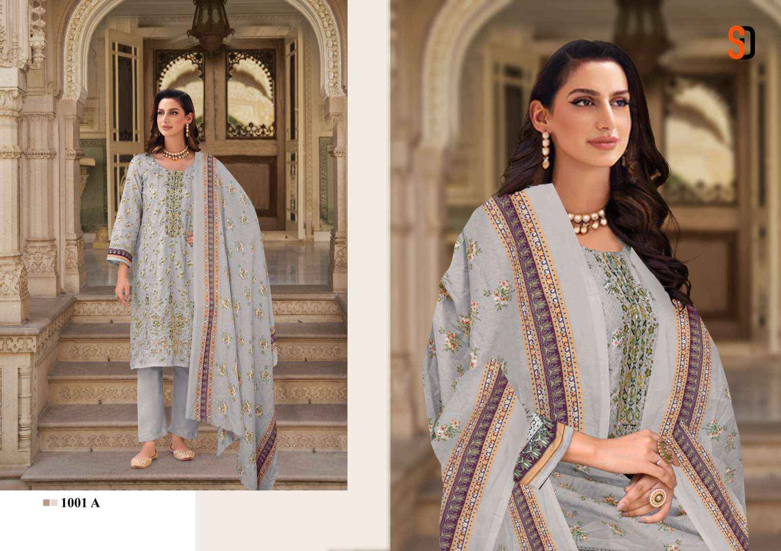 SHARADDHA DESIGNER BIN SAEED COLOUR COLLECTION PAKISTANI SUIT ( 4 PCS CATALOG )