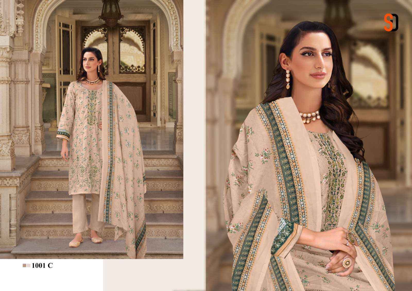 SHARADDHA DESIGNER BIN SAEED COLOUR COLLECTION PAKISTANI SUIT ( 4 PCS CATALOG )