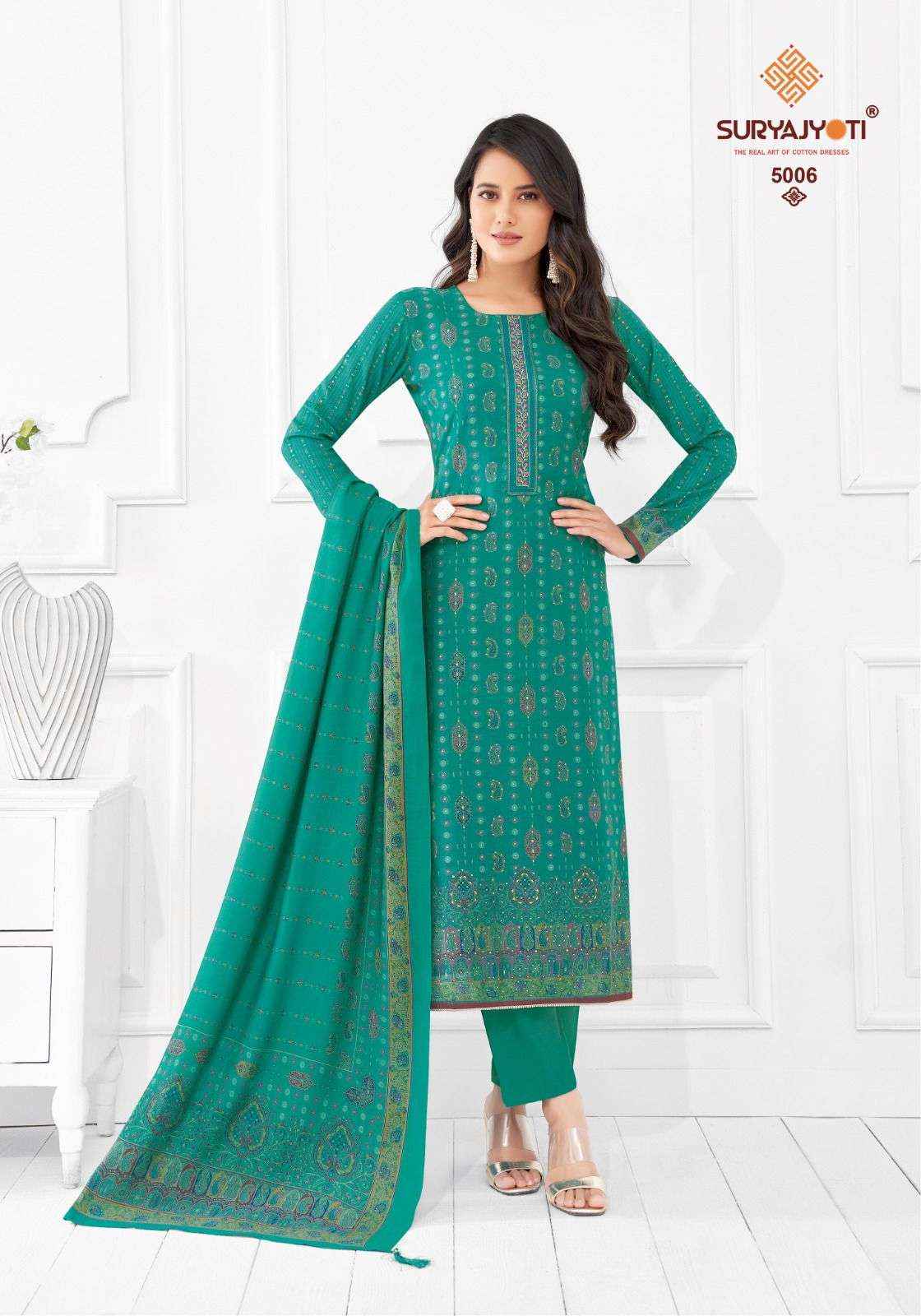 SURYAJYOTI PUSHPA VOL 5 MODAL FABRICS SALWAR KAMEEZ ( 8 PCS CATALOG )