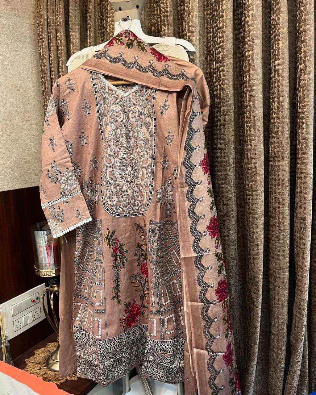 TAWAKKAL FABRICS MEHROZ VOL 7 READY MADE PAKISTANI SUITS ( 10 PCS CATALOG )