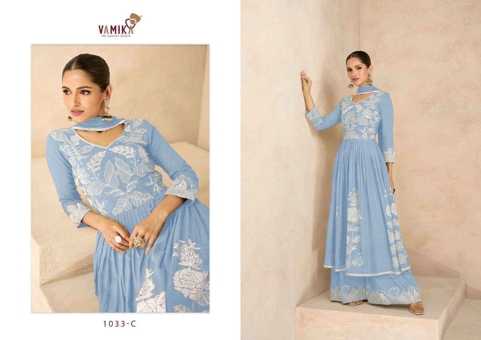 VAMIKA LAKHNAVI VOL 6 SUPER HIT VOL 2 RAYON DESIGNER READY MADE SUIT ( 5 PCS CATALOG )