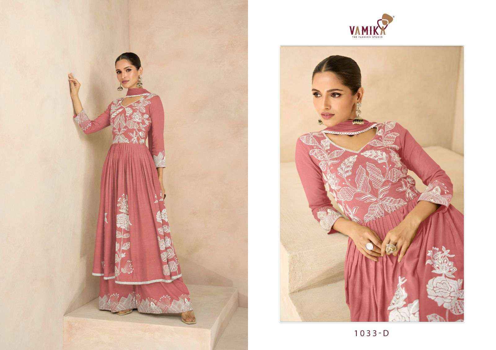 VAMIKA LAKHNAVI VOL 6 SUPER HIT VOL 2 RAYON DESIGNER READY MADE SUIT ( 5 PCS CATALOG )