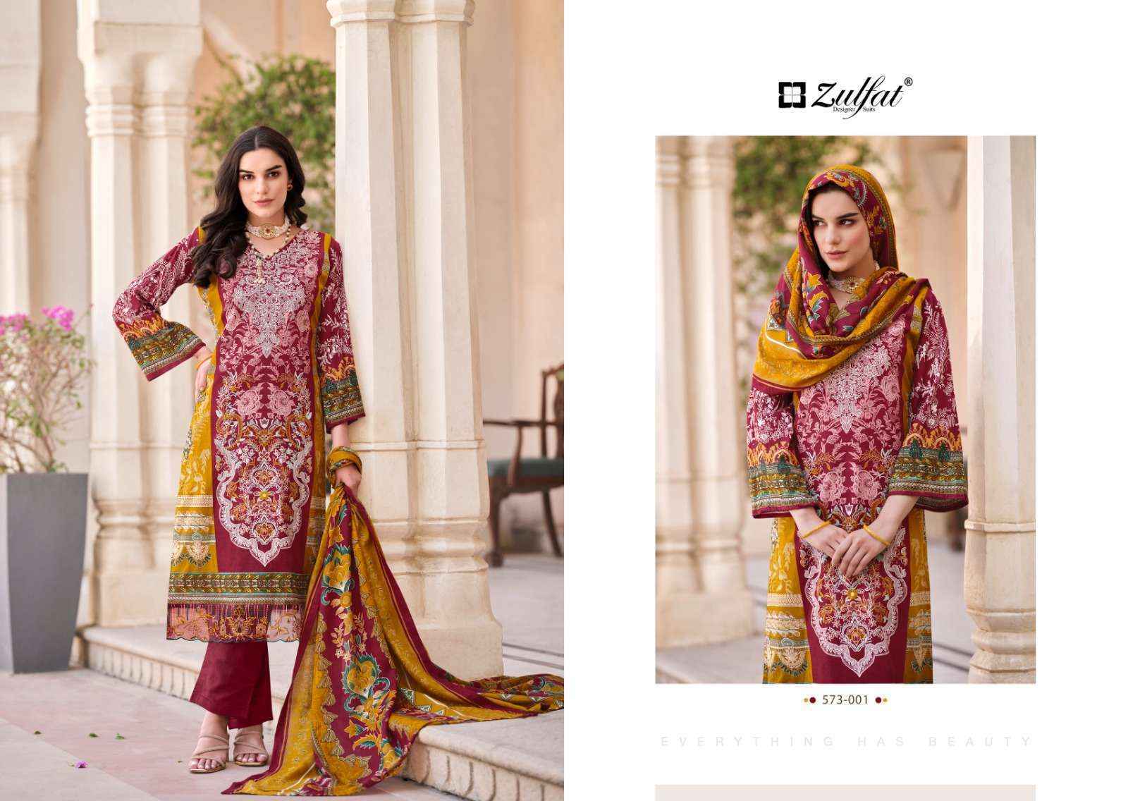 Zulfat Gulrez Vol 3 Cotton Dress Material ( 8 Pcs Catalog )