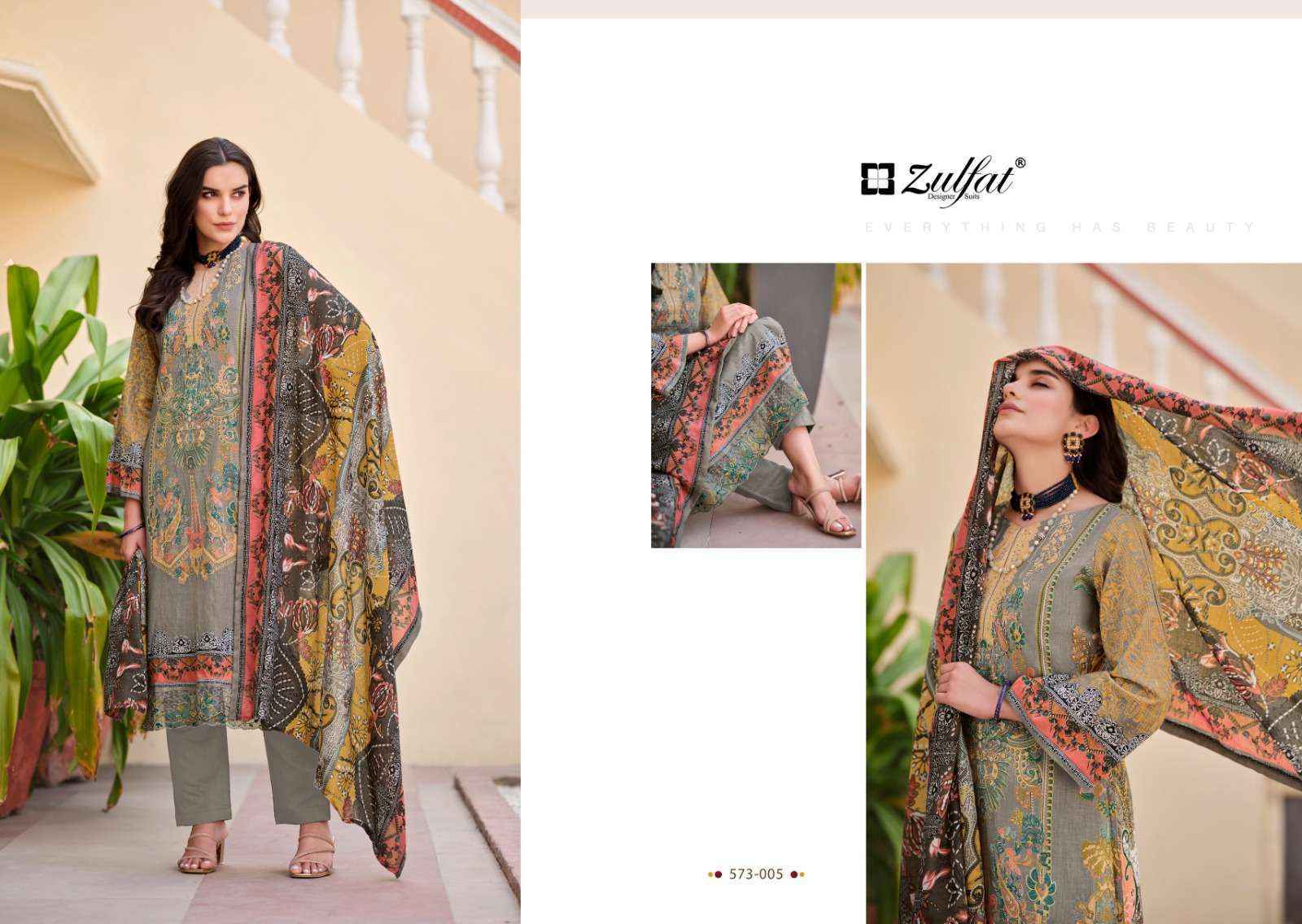 Zulfat Gulrez Vol 3 Cotton Dress Material ( 8 Pcs Catalog )