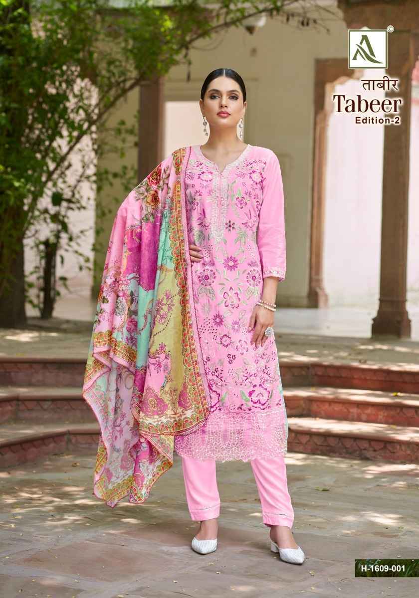 Alok Tabeer Edition 2 Cambric Lawn Ladies Dress Material Wholesale Surat ( 6 pcs Catalogue )