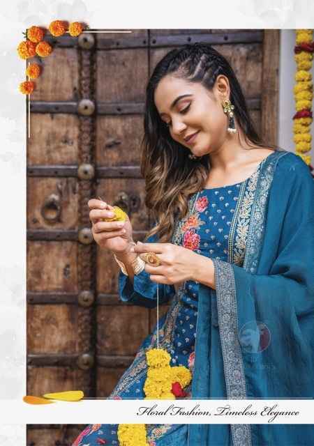 Anju Fabrics Fiza Vol 2 Wholesale Readymade Jacquard Suit ( 5 Pc Catalog )