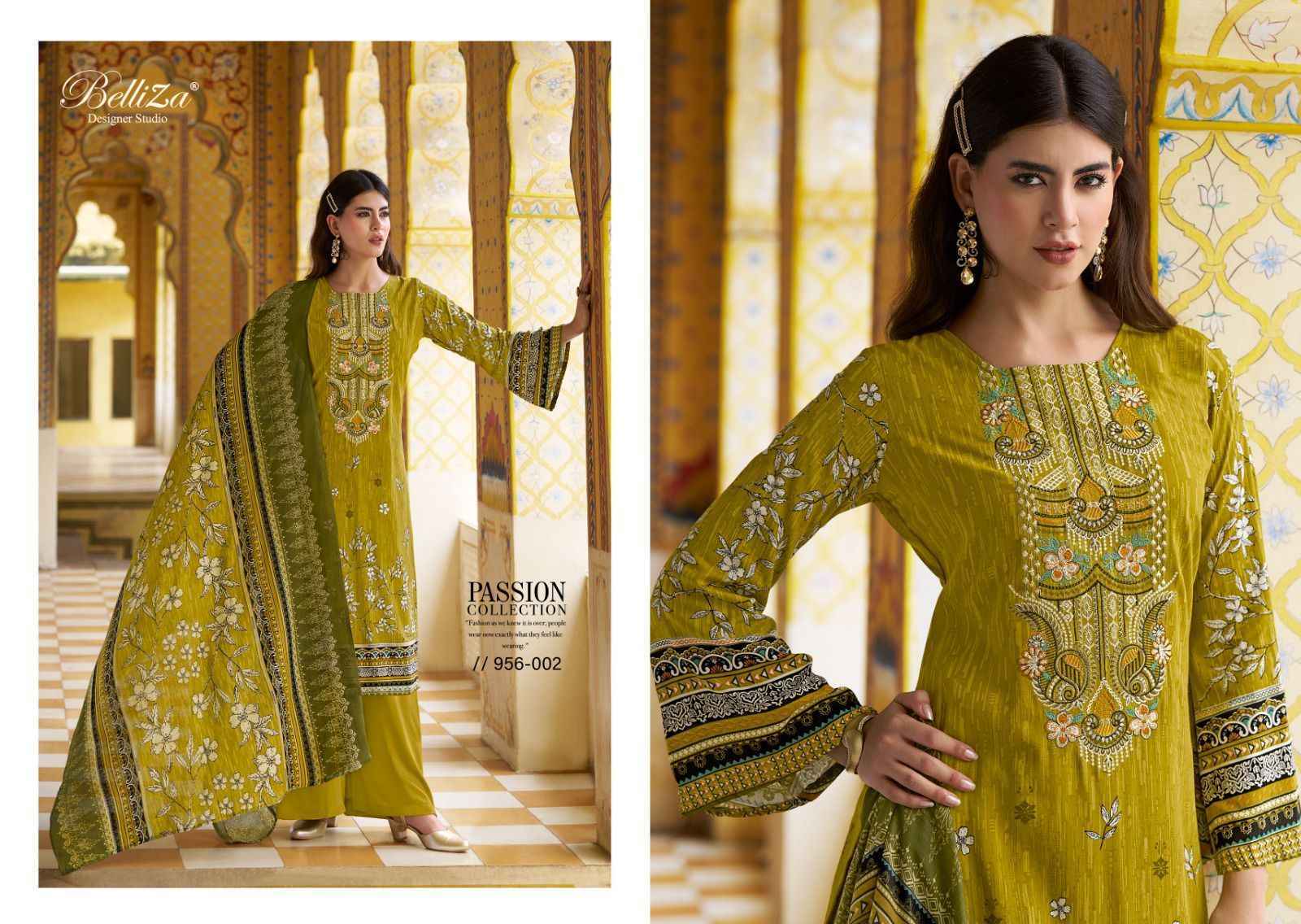 Belliza Riwayat Vol 3 Viscose Rayon Dress Material Surat Wholesaler ( 8 pcs Catalogue )