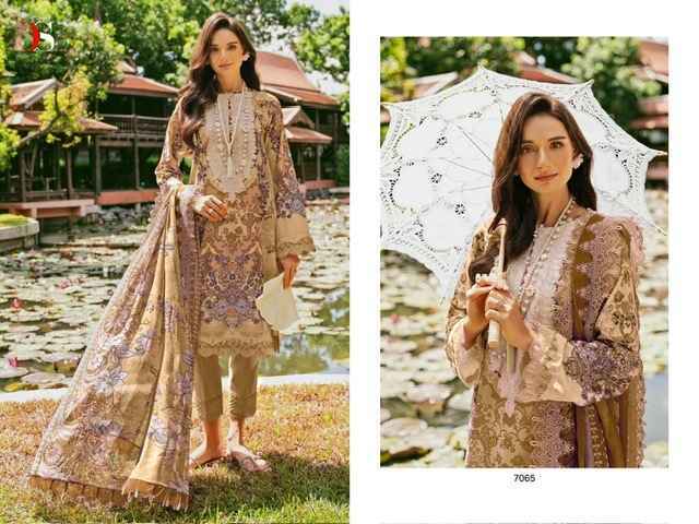 Deepsy Jade Needle Wonder Vol 24 Vol 3 Cotton Dress Material - Pakistani Suit ( 6 pcs Catalogue )