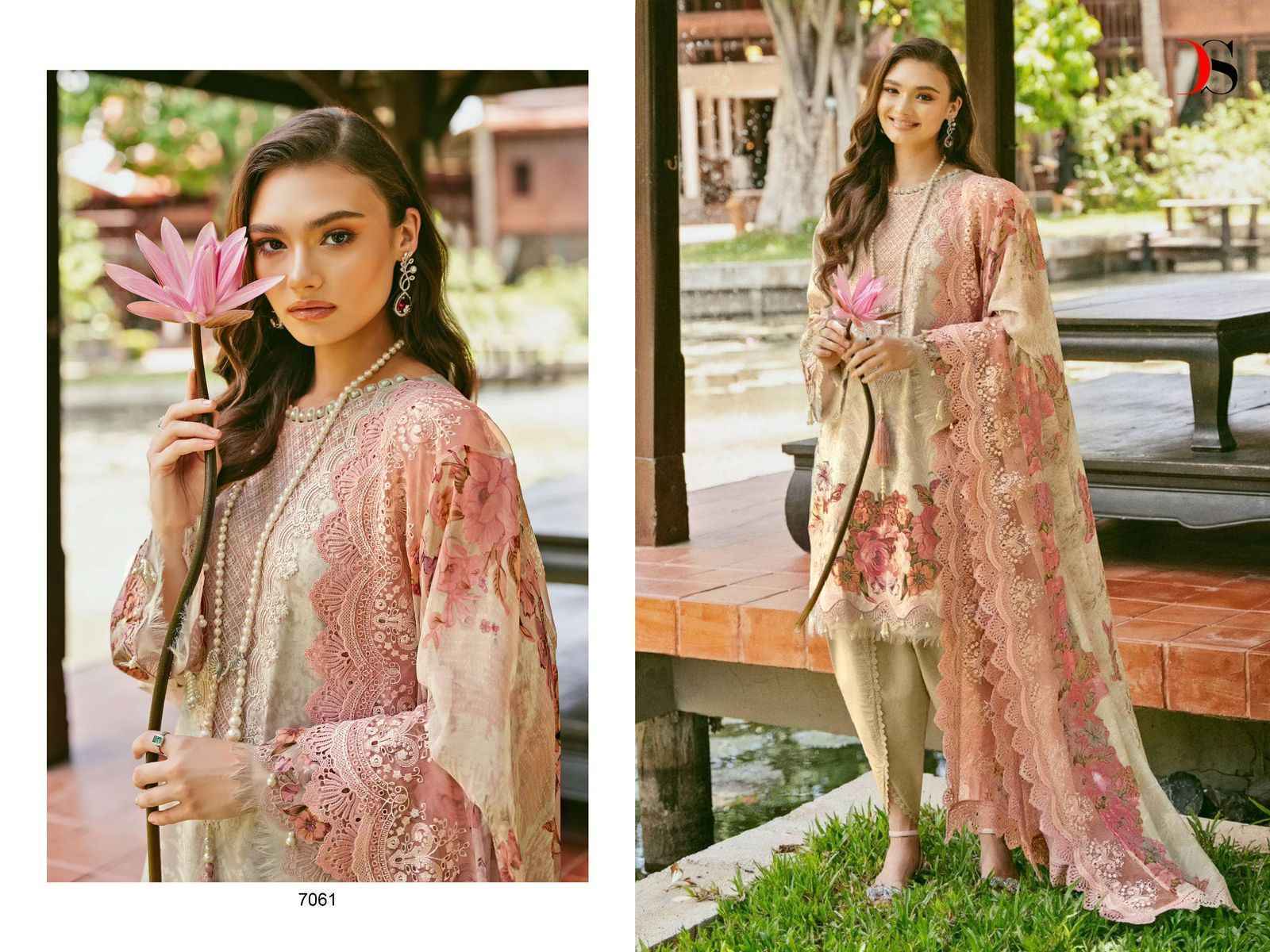 Deepsy Jade Needle Wonder Vol 24 Vol 3 Cotton Dress Material - Pakistani Suit ( 6 pcs Catalogue )