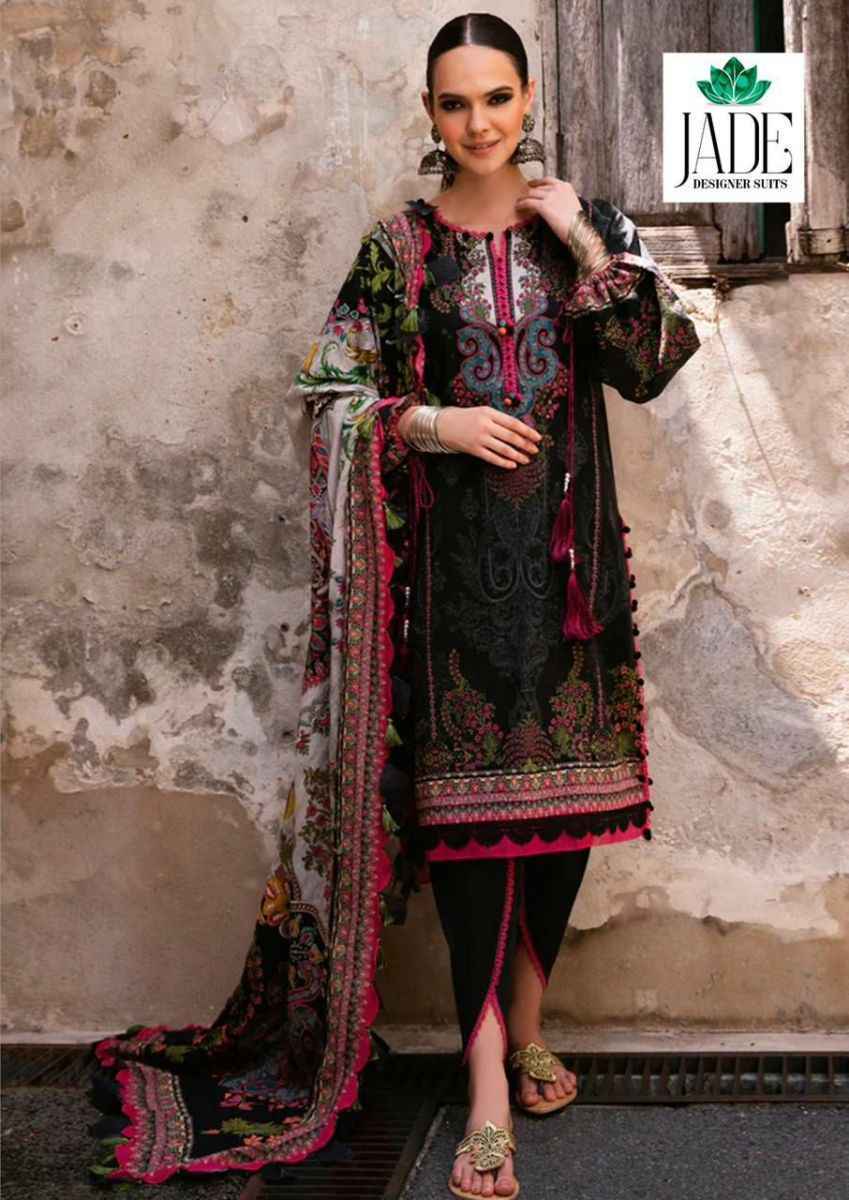 Jade Crimson Exclusive Heavy Lawn Collection Vol 9 Cotton Dress Material ( 6 pc Cataloge )