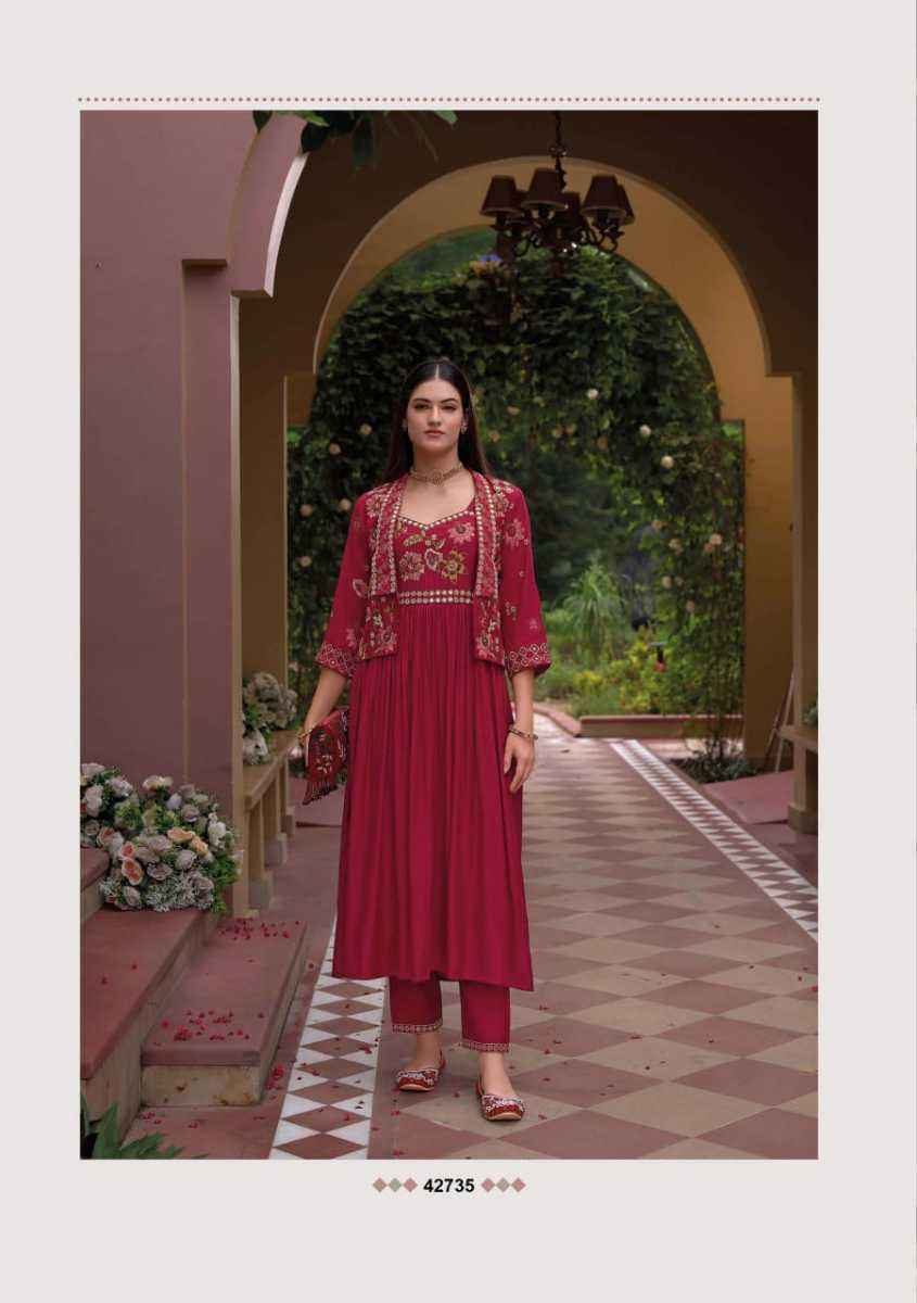 Kailee Fashion Safar Silk Readymade Suit Surat Online Shopping ( 5 pcs Catalogue )