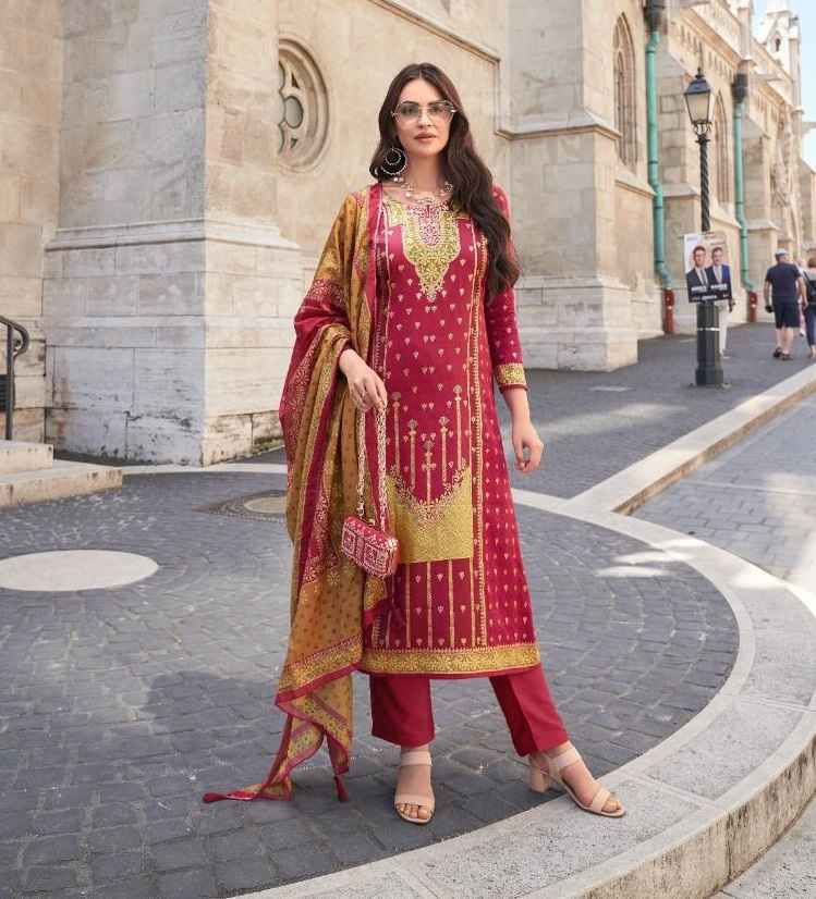 Kesar Karachi Prints Glamaurous Viscose Dress Material - Surat Wholesale ( 4 pcs Catalogue )