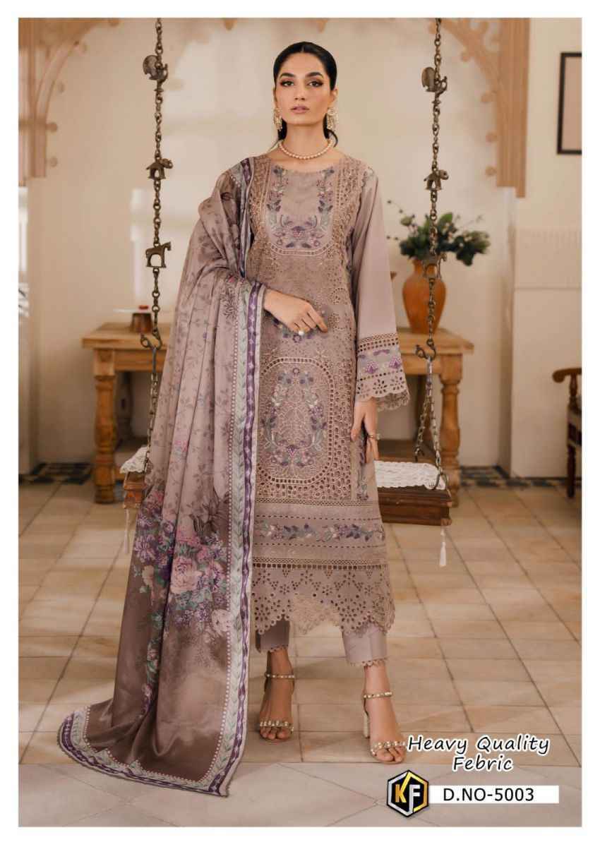 Keval Fab Soha Nazir Luxury Vol 5 Cotton Dress Material - Pakistani Suit Wholesale ( 6 pcs Catalogue )