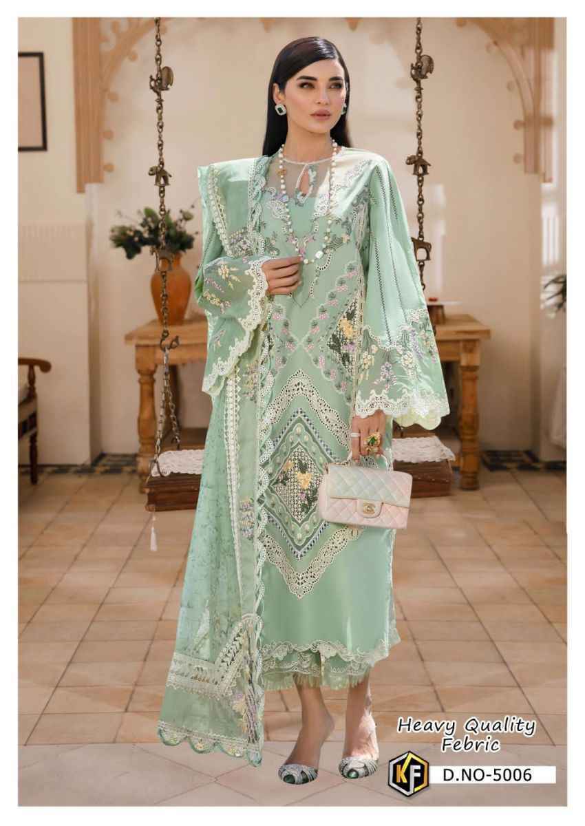 Keval Fab Soha Nazir Luxury Vol 5 Cotton Dress Material - Pakistani Suit Wholesale ( 6 pcs Catalogue )