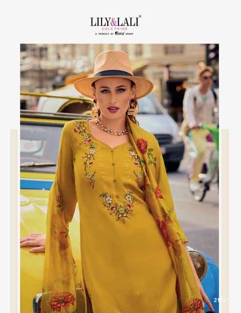 Lily & Lali Riwaaz Vol 6 Silk Kurti Combo - Surat Kapda Market ( 6 pcs Catalogue )