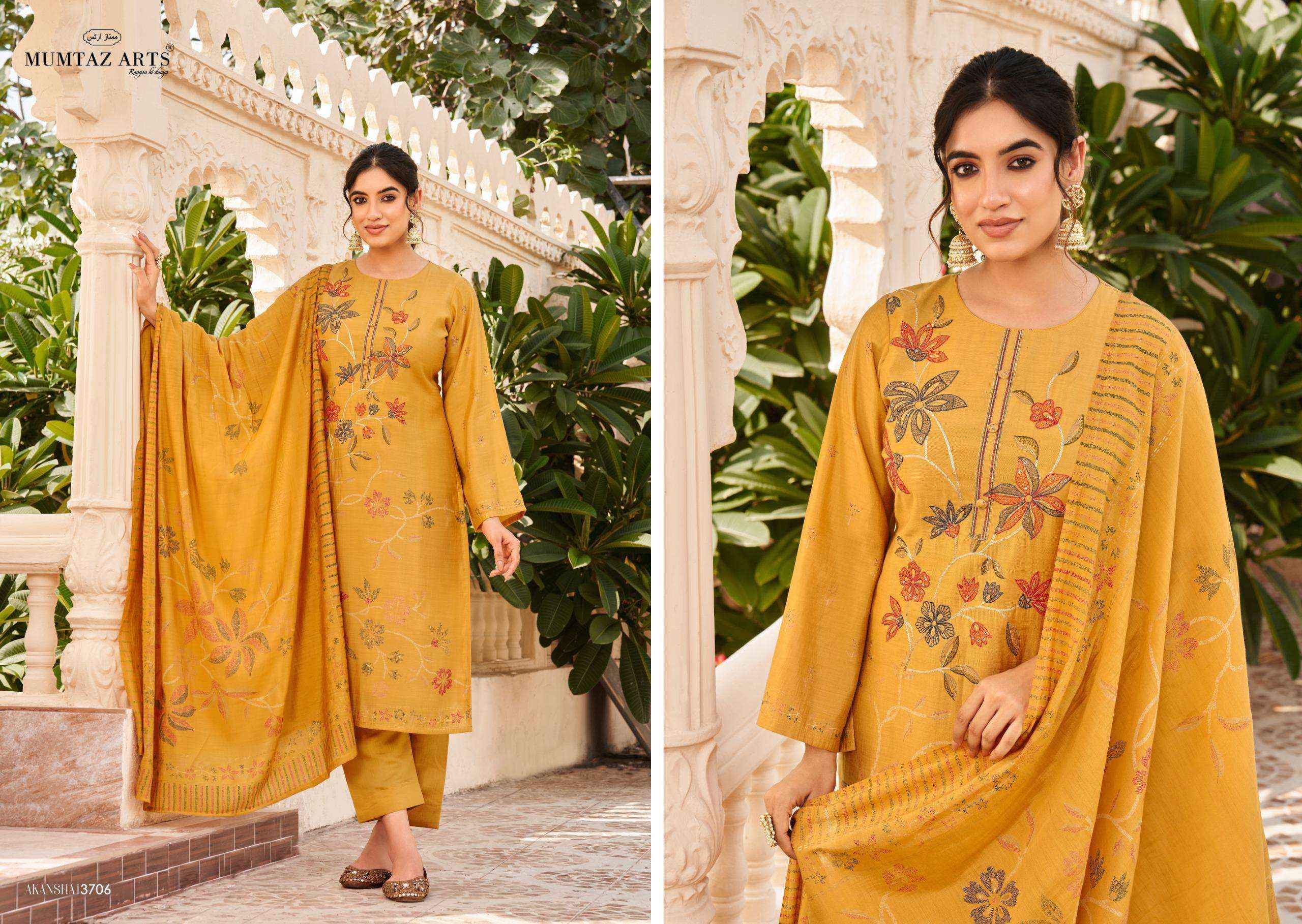 MUMTAZ ARTS AKANSHA VISCOSE WHOLESALE SALWAR KAMEEZ ( 6 PCS CATALOG )