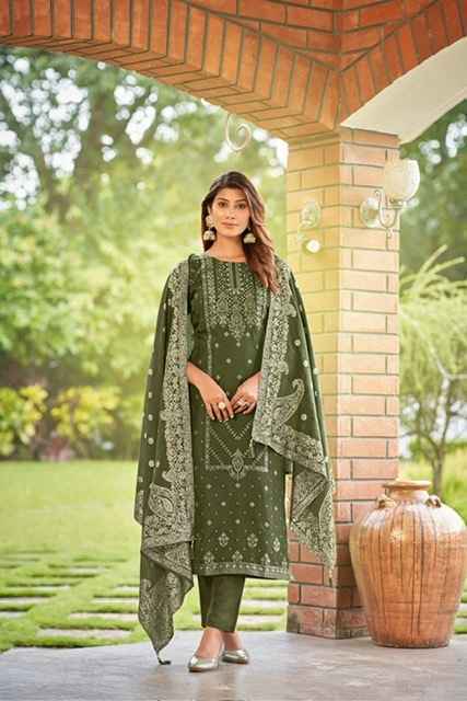 Ossm Banarasi Viscose Readymade Suits ( 6 pcs Catalogue )