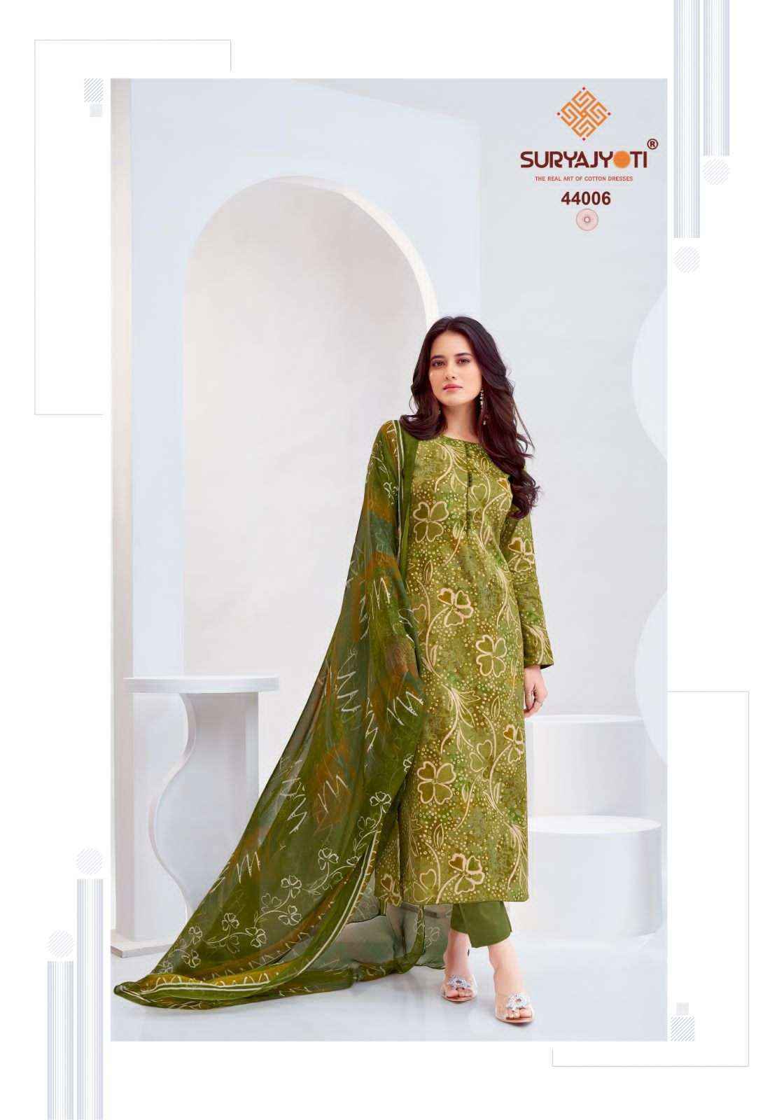 SURYAJYOTI NAISHAA VOL 44 JAM SATIN WHOLESALE SALWAR KAMEEZ ( 10 PCS CATALOG )