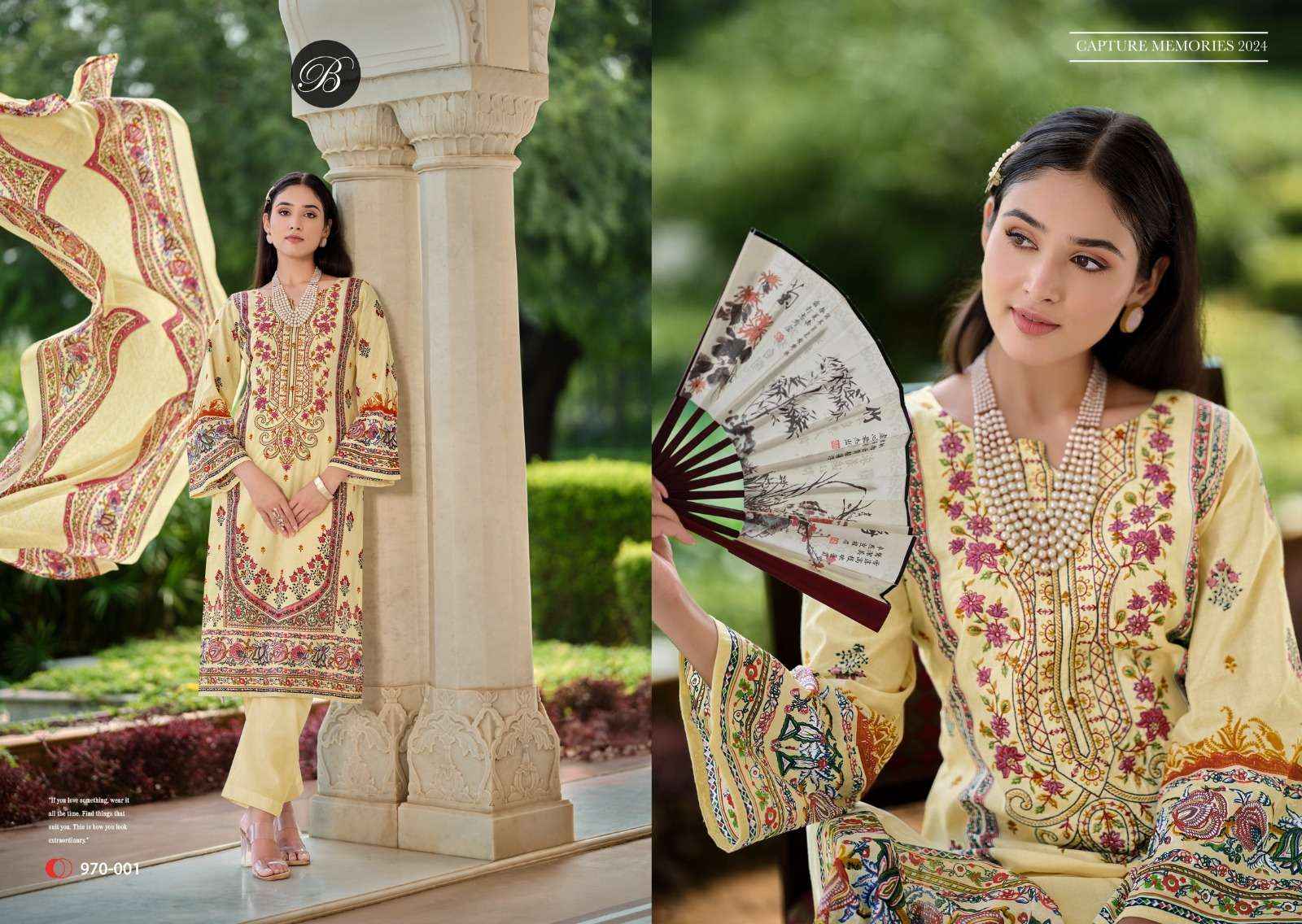 BELLIZA DESIGNER NAIRA VOL 74 WHOLESALE COTTON LADIES DRESS MATERIAL ( 8 CS CATALOG }