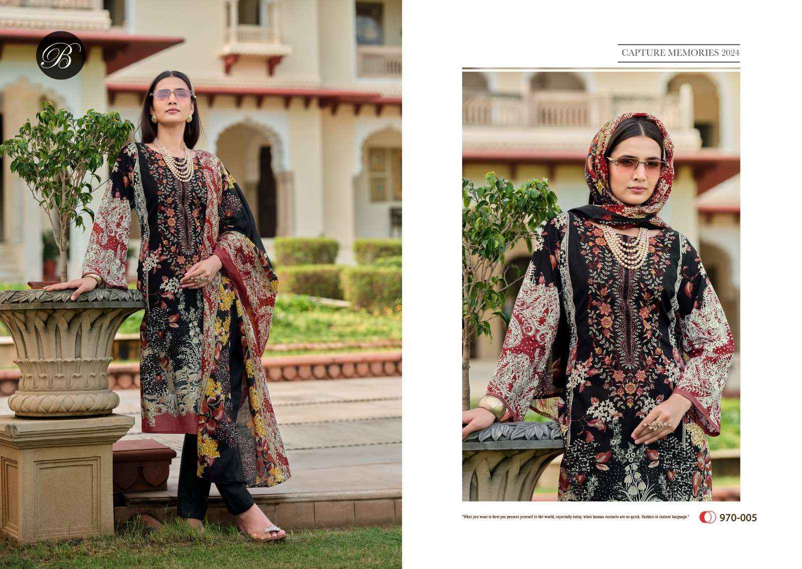 BELLIZA DESIGNER NAIRA VOL 74 WHOLESALE COTTON LADIES DRESS MATERIAL ( 8 CS CATALOG }