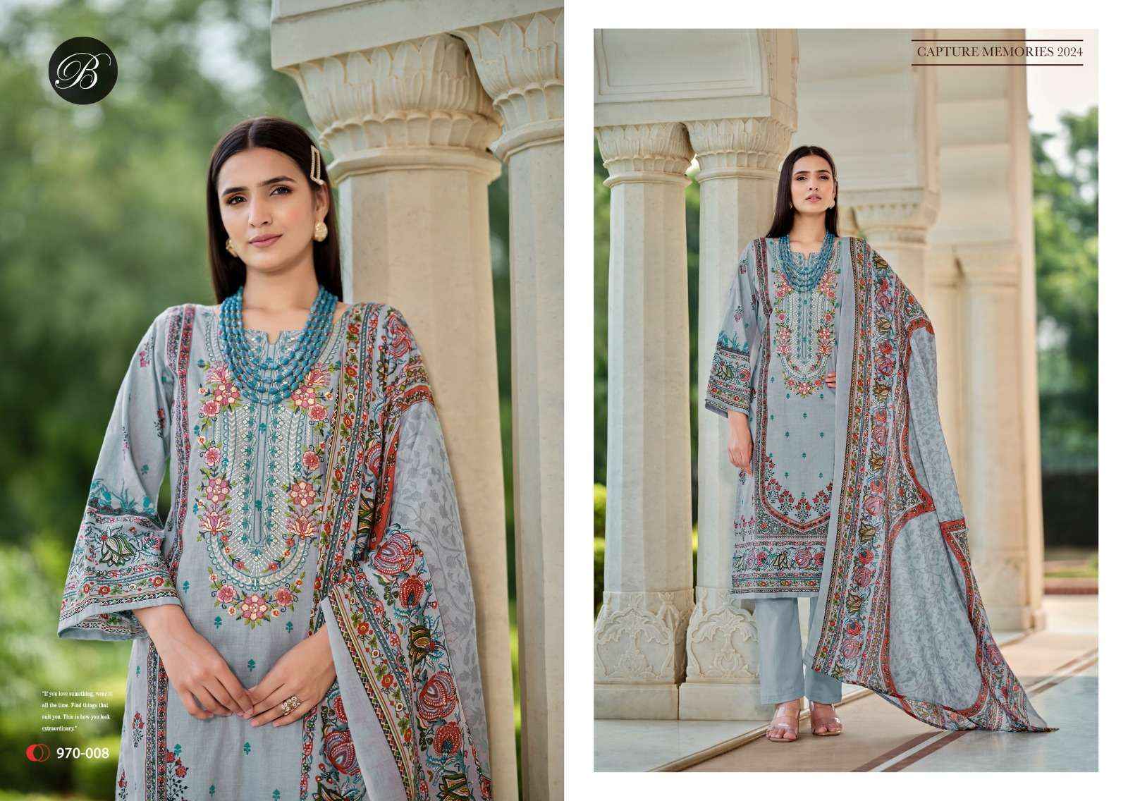 BELLIZA DESIGNER NAIRA VOL 74 WHOLESALE COTTON LADIES DRESS MATERIAL ( 8 CS CATALOG }