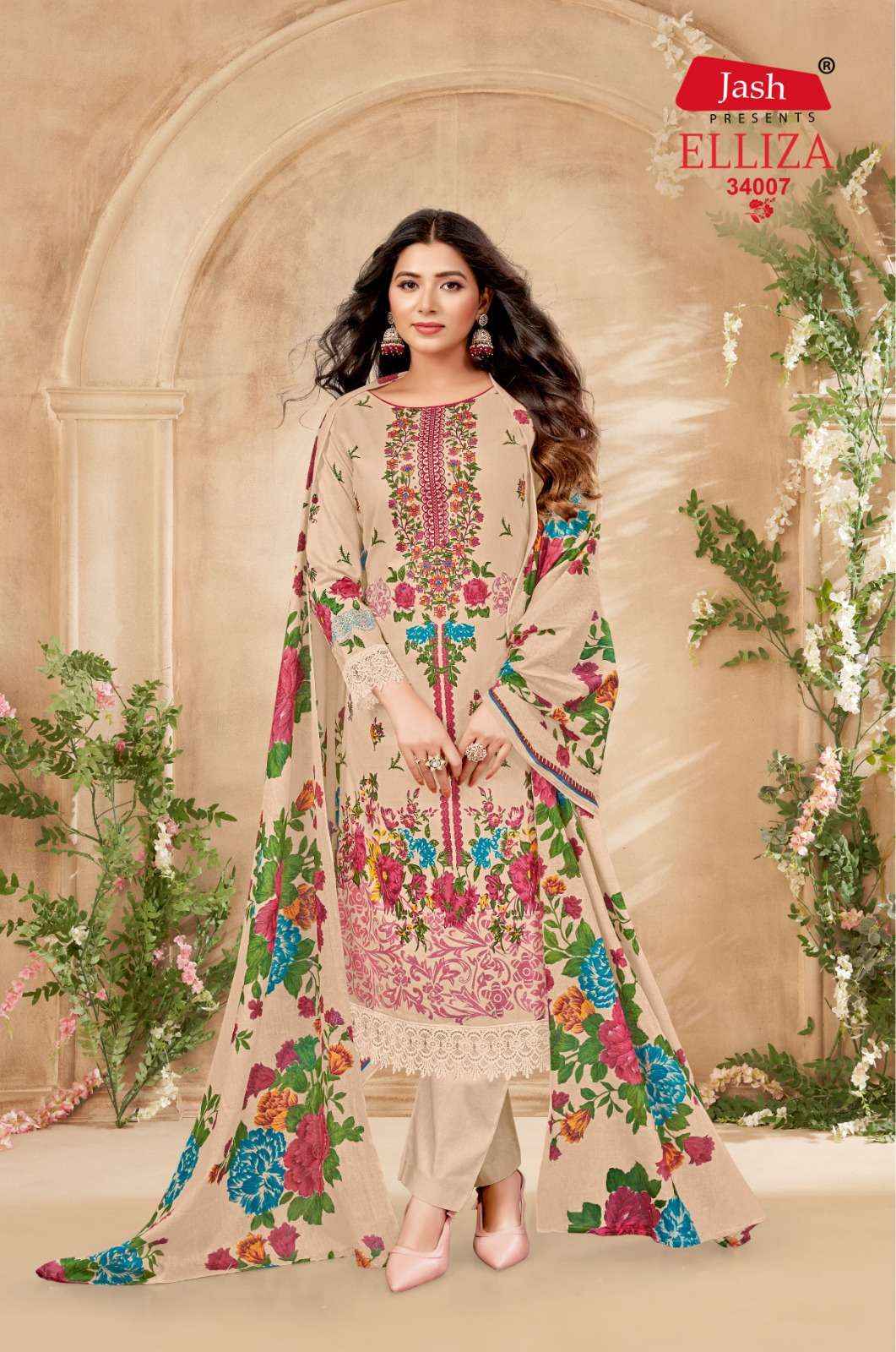 JASH ELLIZA VOL 34 COTTON DIGITAL PRINT SALWAR SUIT ( 10 PCS CATALOG )