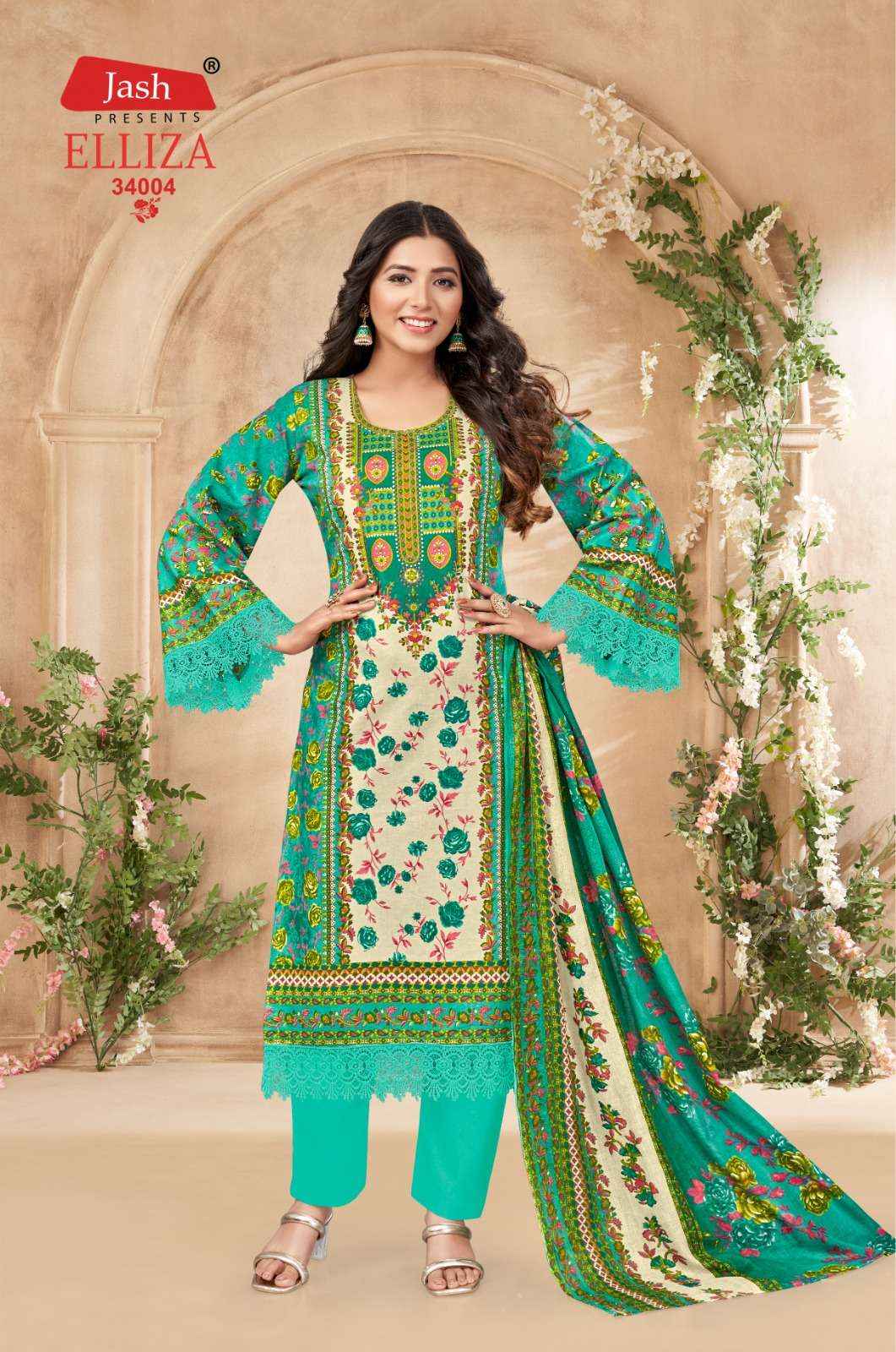 JASH ELLIZA VOL 34 COTTON DIGITAL PRINT SALWAR SUIT ( 10 PCS CATALOG )