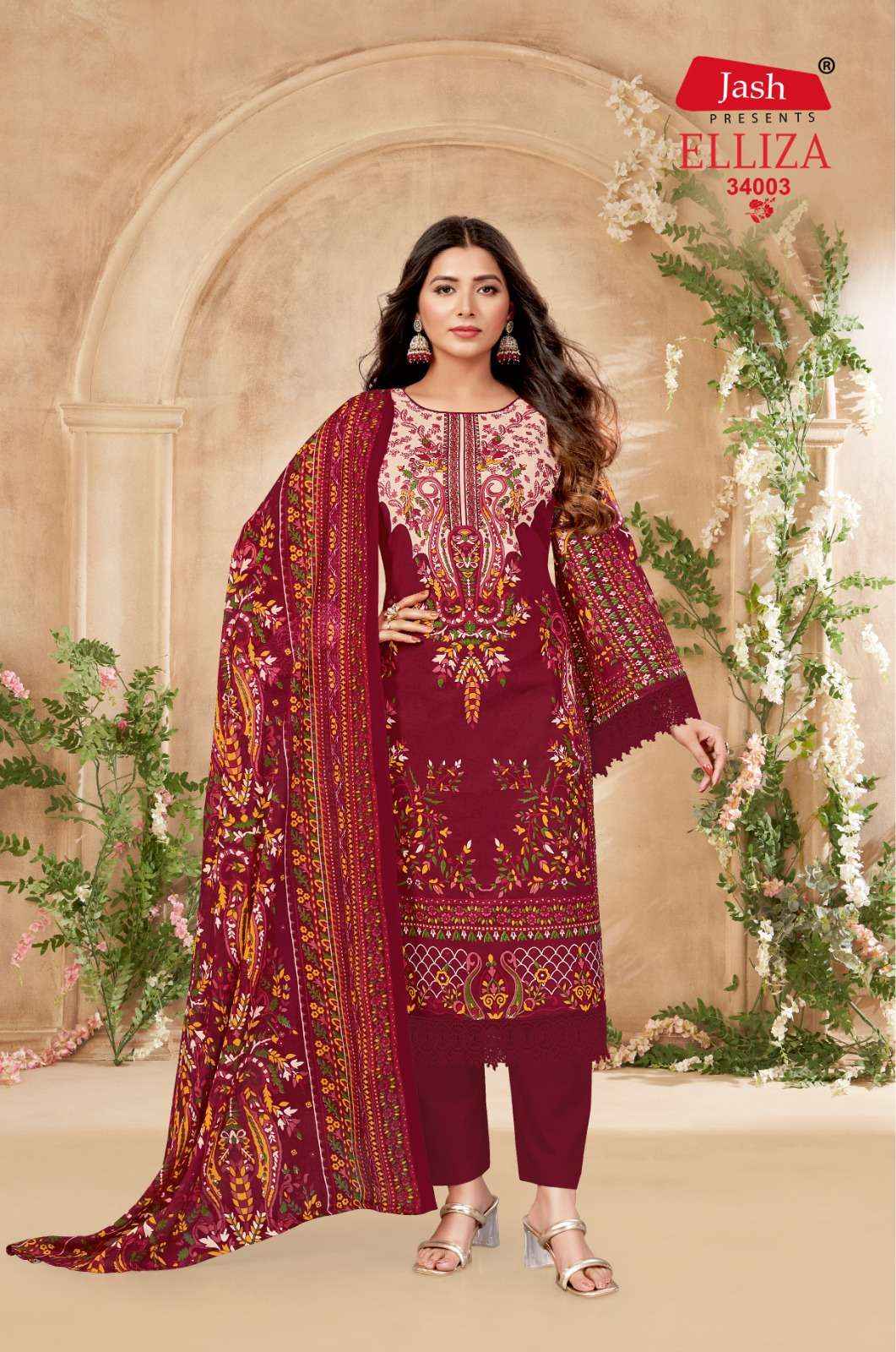 JASH ELLIZA VOL 34 COTTON DIGITAL PRINT SALWAR SUIT ( 10 PCS CATALOG )