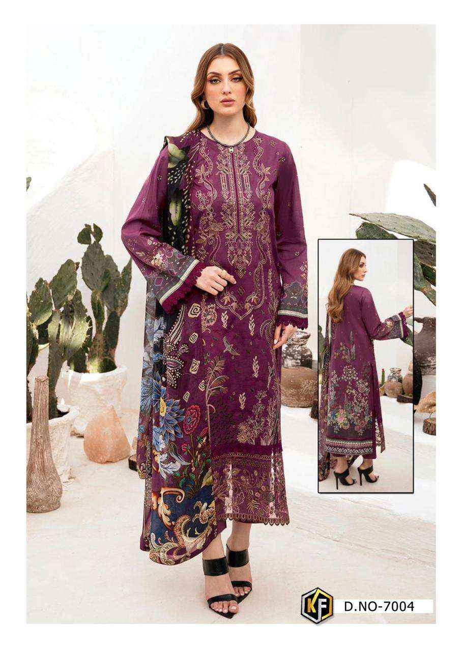 KEVAL FAB GULNAAZ VOL 7 COTTON DIGITAL PRINT SUIT WHOLESALE PRICE ( 6 PCS CATALOG )