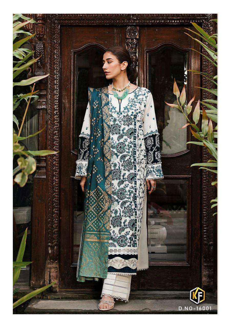 KEVAL FAB SOBIA NAZIR VOL 16 COTTON DIGITAL PRINT PAKISTANI SUIT ( 6 PCS CATALOG )