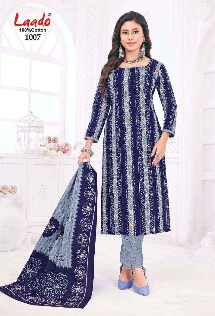 LAADO PRINCESS VOL 1 COTTON PRINT DRESS MATERIAL WHOLESALE PRICE ( 10 PCS CATALOG )