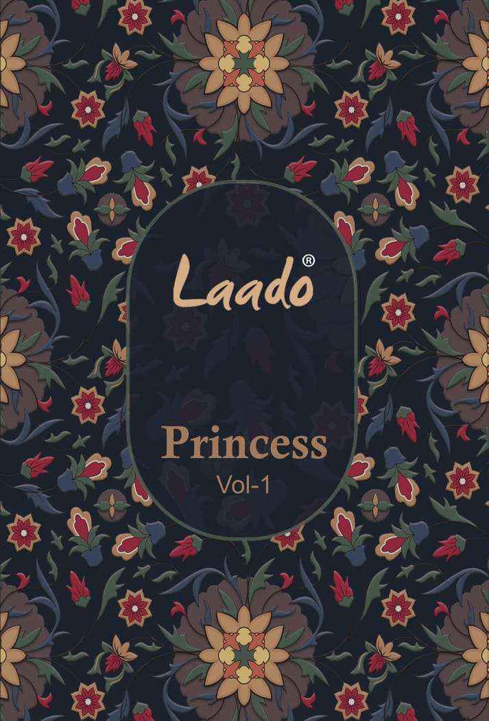 LAADO PRINCESS VOL 1 COTTON PRINT DRESS MATERIAL WHOLESALE PRICE ( 10 PCS CATALOG )