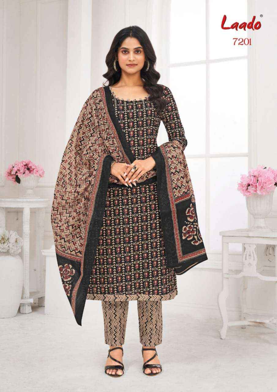 LAADO VOL 72 WHOLESALE COTTON PRINTED SALWAR SUIT ( 10 PCS CATALOG )