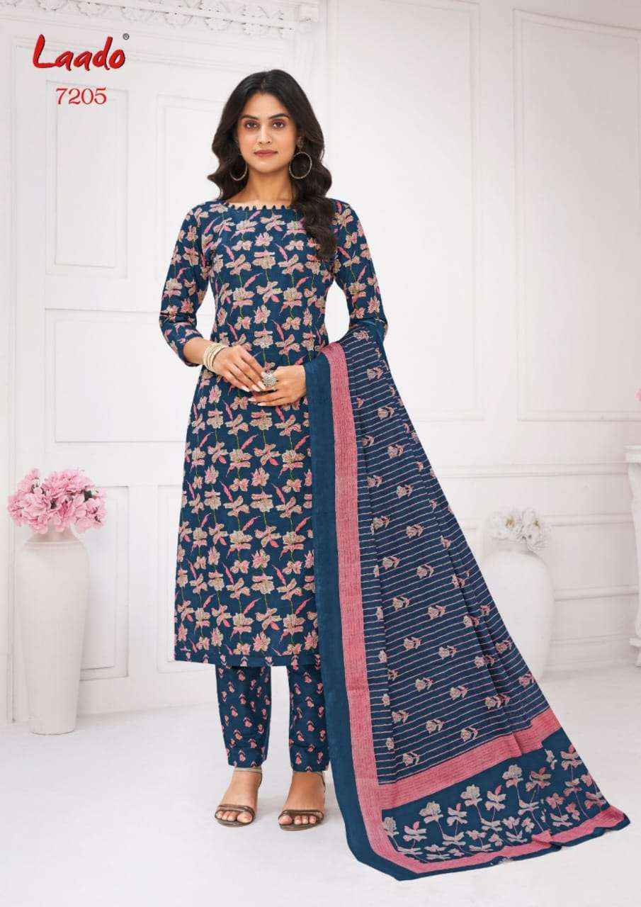 LAADO VOL 72 WHOLESALE COTTON PRINTED SALWAR SUIT ( 10 PCS CATALOG )