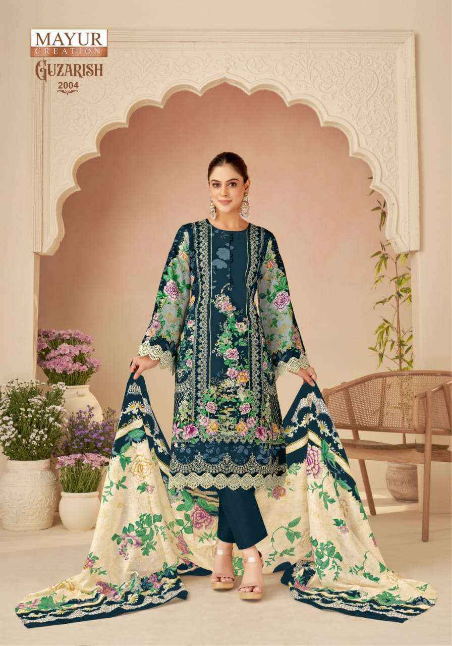 MAYUR CREATION GUZARISH VOL 2 WHOLESALE COTTON SUITS ( 8 PCS CATALOG )