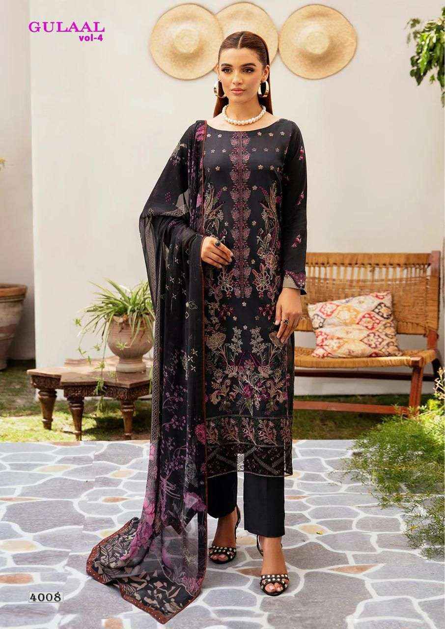 NAND GOPAL GULAAL VOL 4 COTTON PAKISTANI DRESS MATERIAL ( 8 PCS CATALOG )