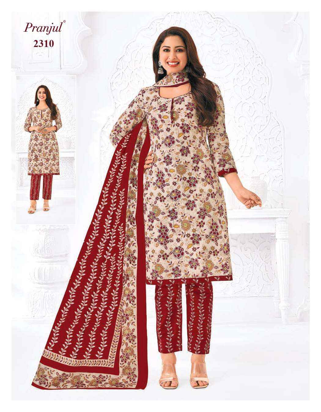 PRANJUL FASHION PRIYANKA VOL 23 COTTON JAIPURI PRINT SALWAR SUIT ( 36 PCS CATALOG )