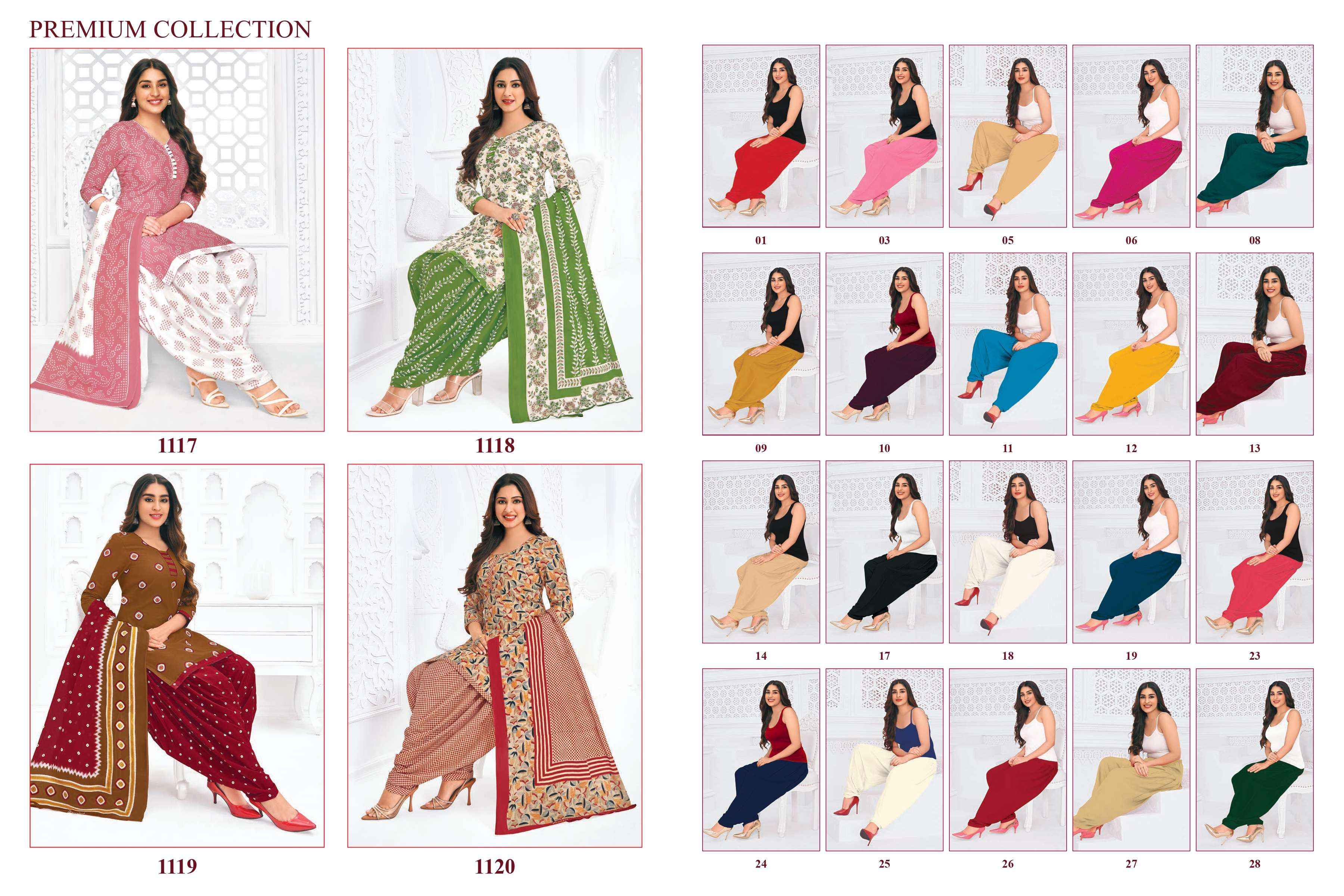 PRANJUL FASHION PRIYANSHI VOL 32 COTTON DRESS MATERIAL ( 36 PCS CATALOG )