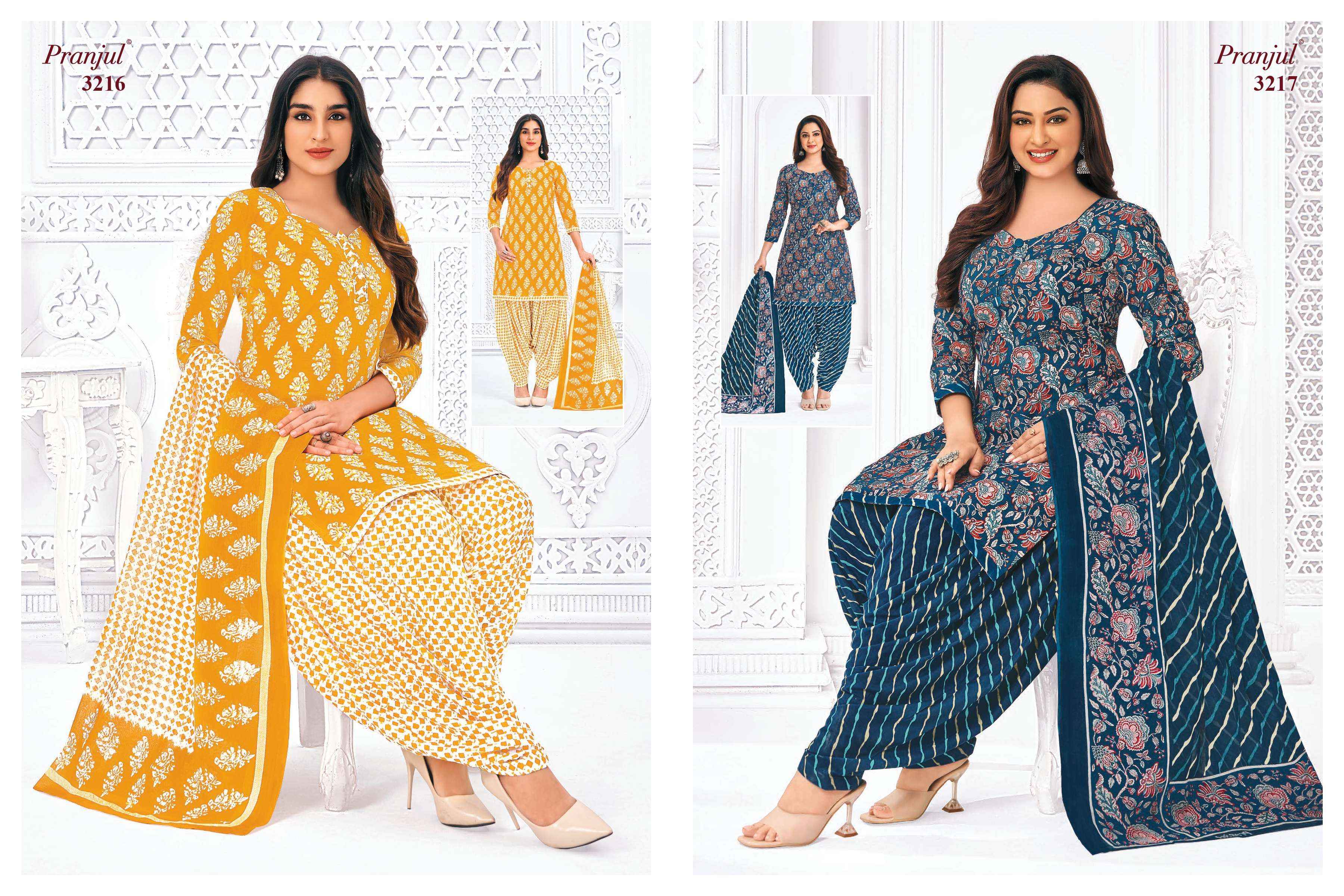 PRANJUL FASHION PRIYANSHI VOL 32 COTTON DRESS MATERIAL ( 36 PCS CATALOG )